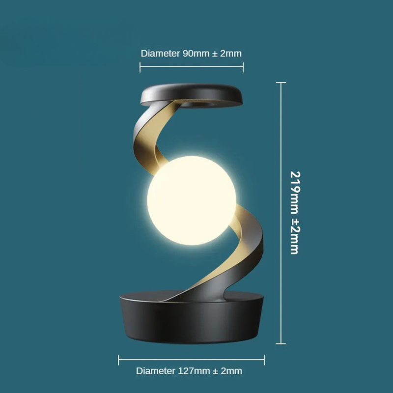Levitating Ball Wireless Charging Lamp