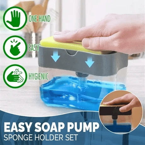 2 in 1 Sponge Holder and Soap Dispenser