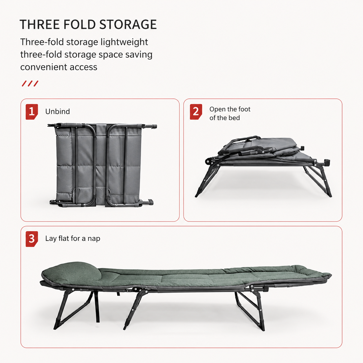 Portable Folding Bed