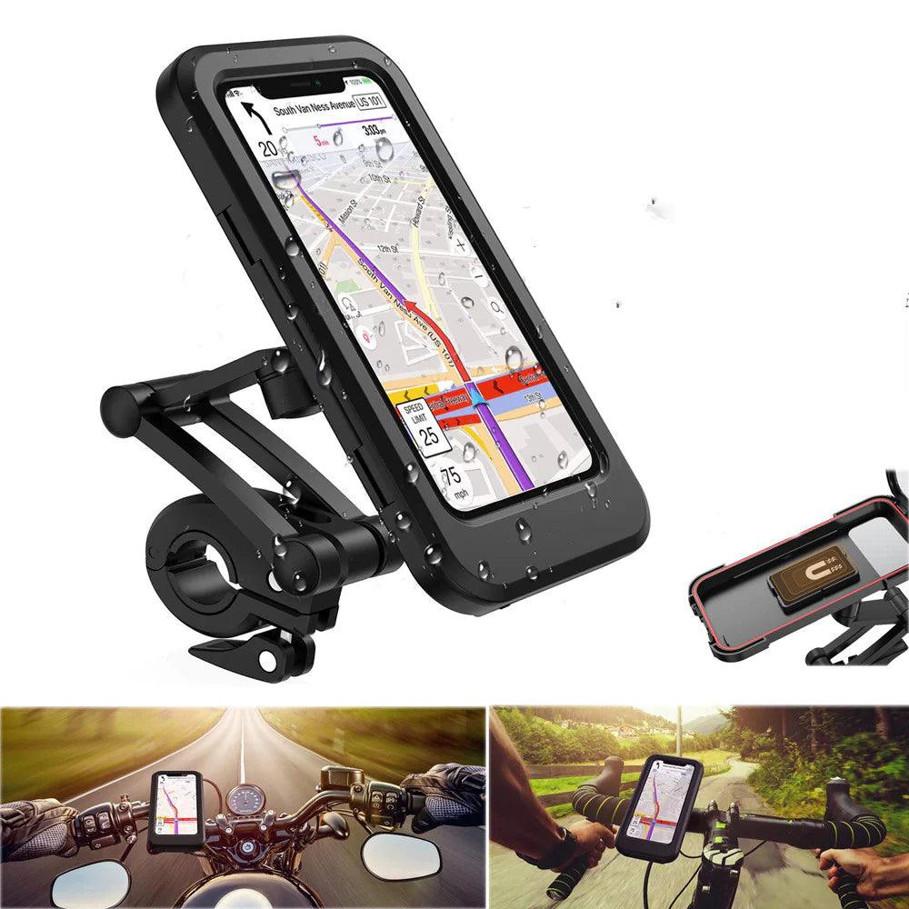 Phone orders holder bike waterproof