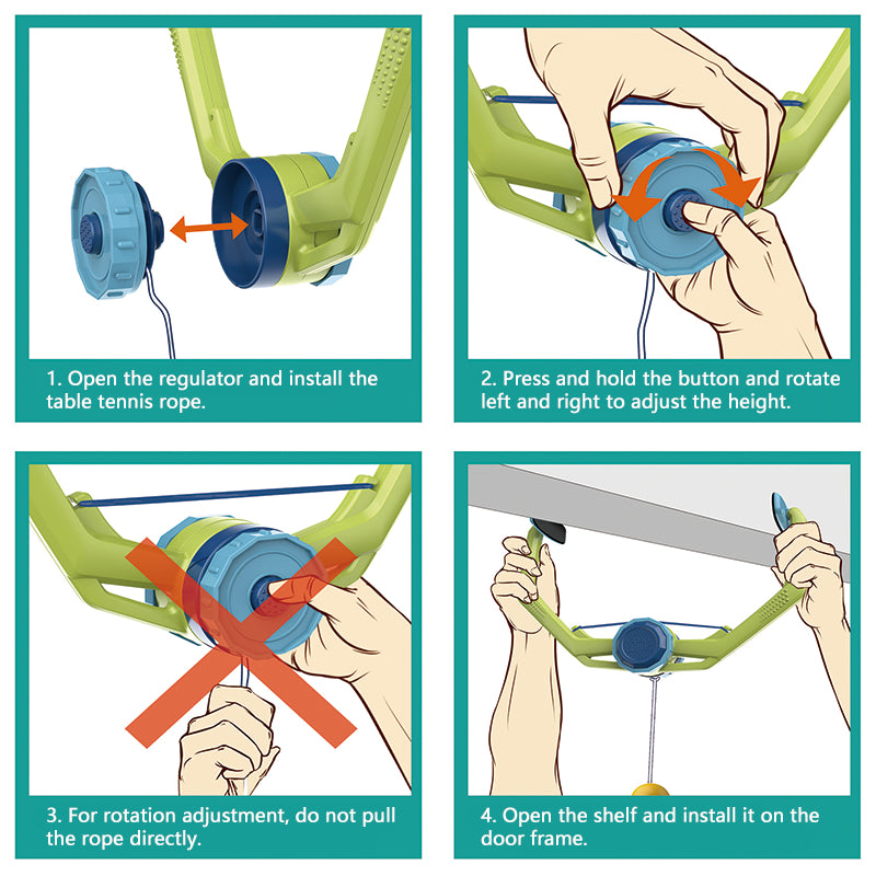 Hanging Ping Pong Trainer
