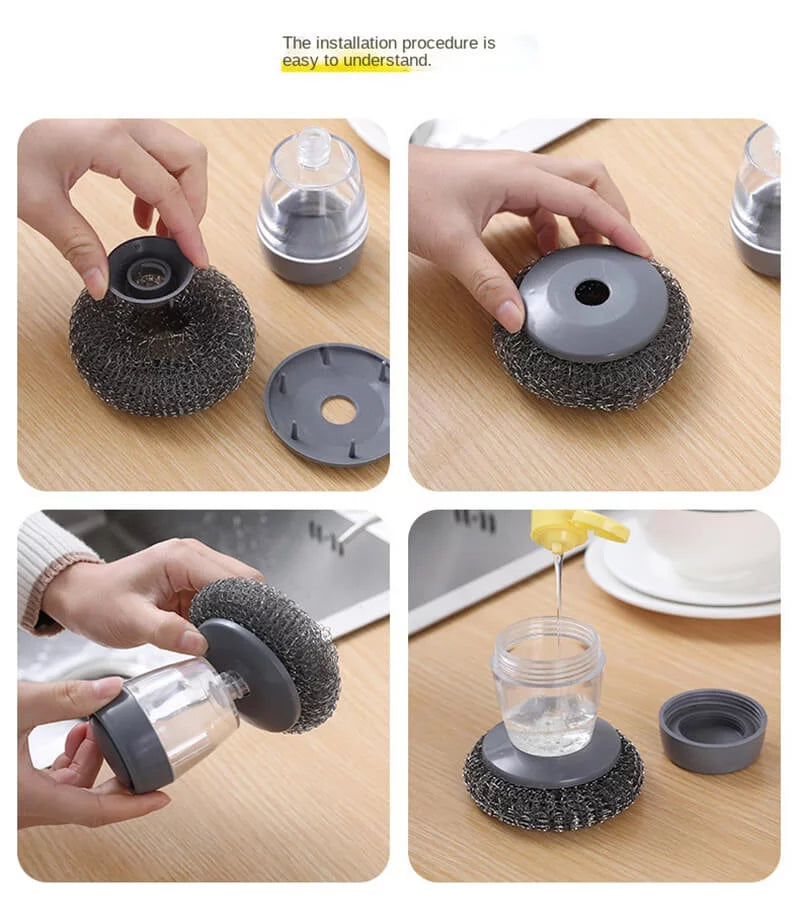 2 in 1 Soap Dispenser