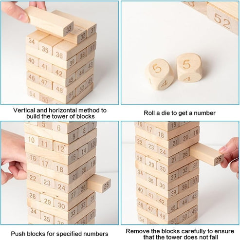 Jenga 72pcs