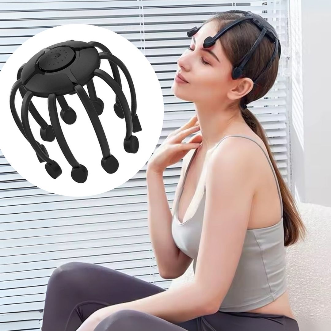 360° Electric Scalp Head Massager