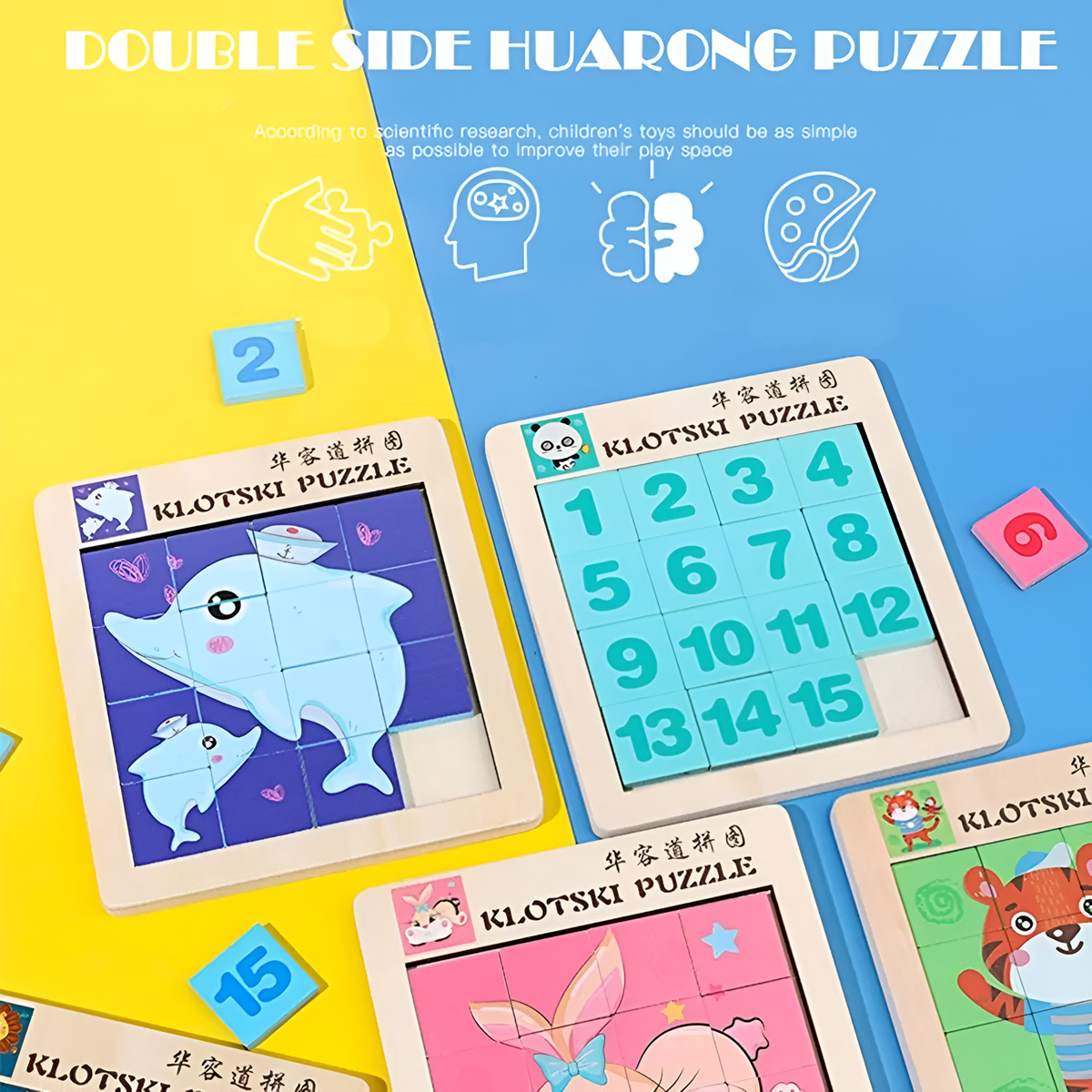 Animal Klotski Children Puzzle