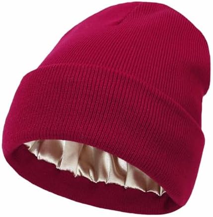 Satin lined winter hat
