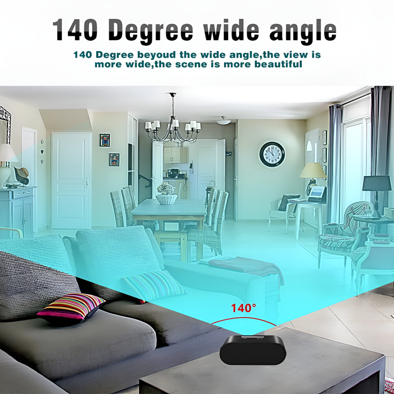 Spy Wifi Clock Camera