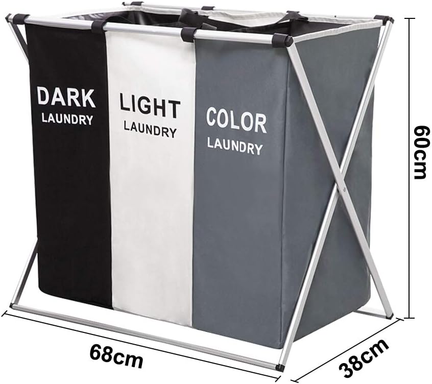 Multi-Section Laundry Basket