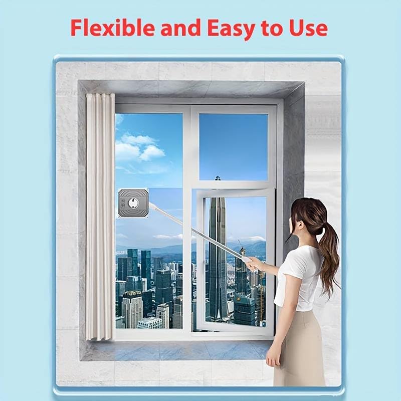 Dual Mode Extendable Window Cleaning Tool