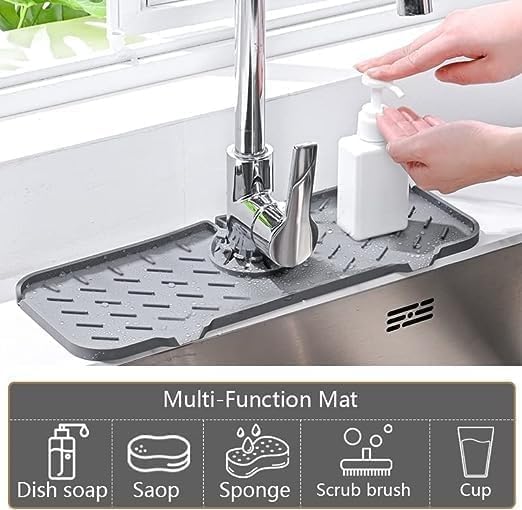 Silicone Faucet Drain Pad