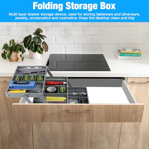 Expandable Multi Layer Storage Tray