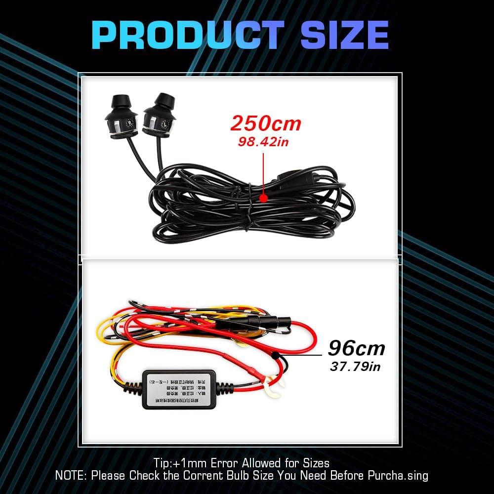 Car Angel Wings Light