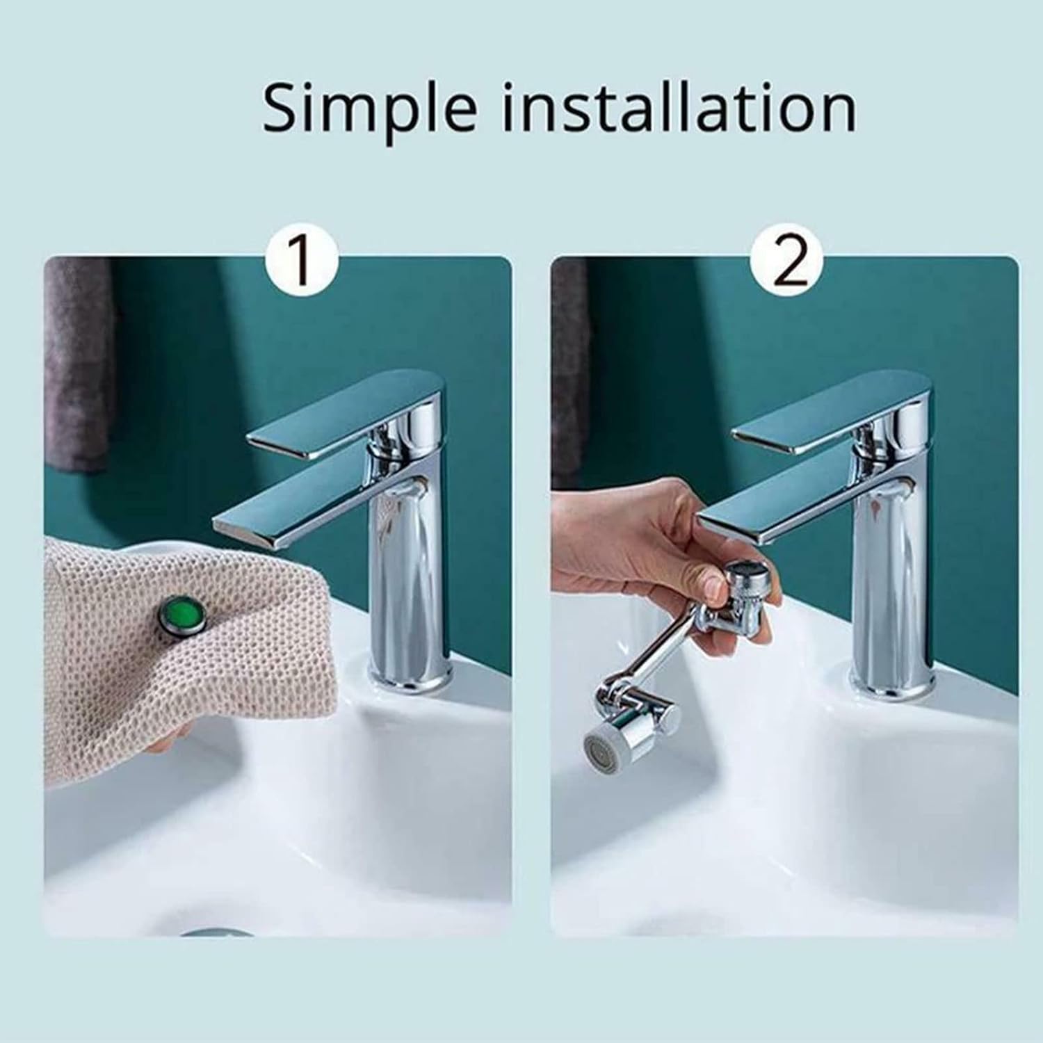 1080° Sink Faucet Attachment