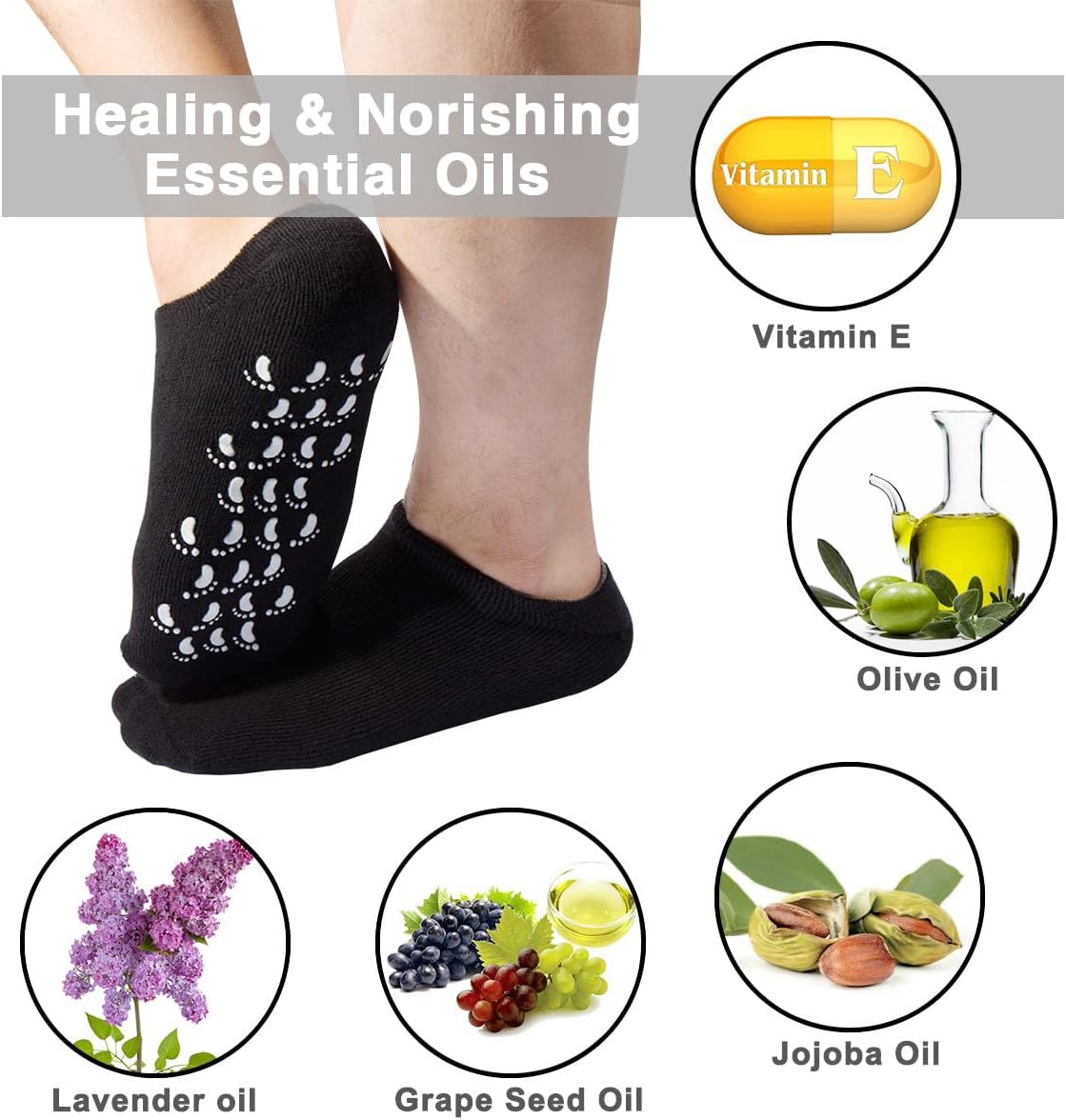 Moisturizing Gel Socks
