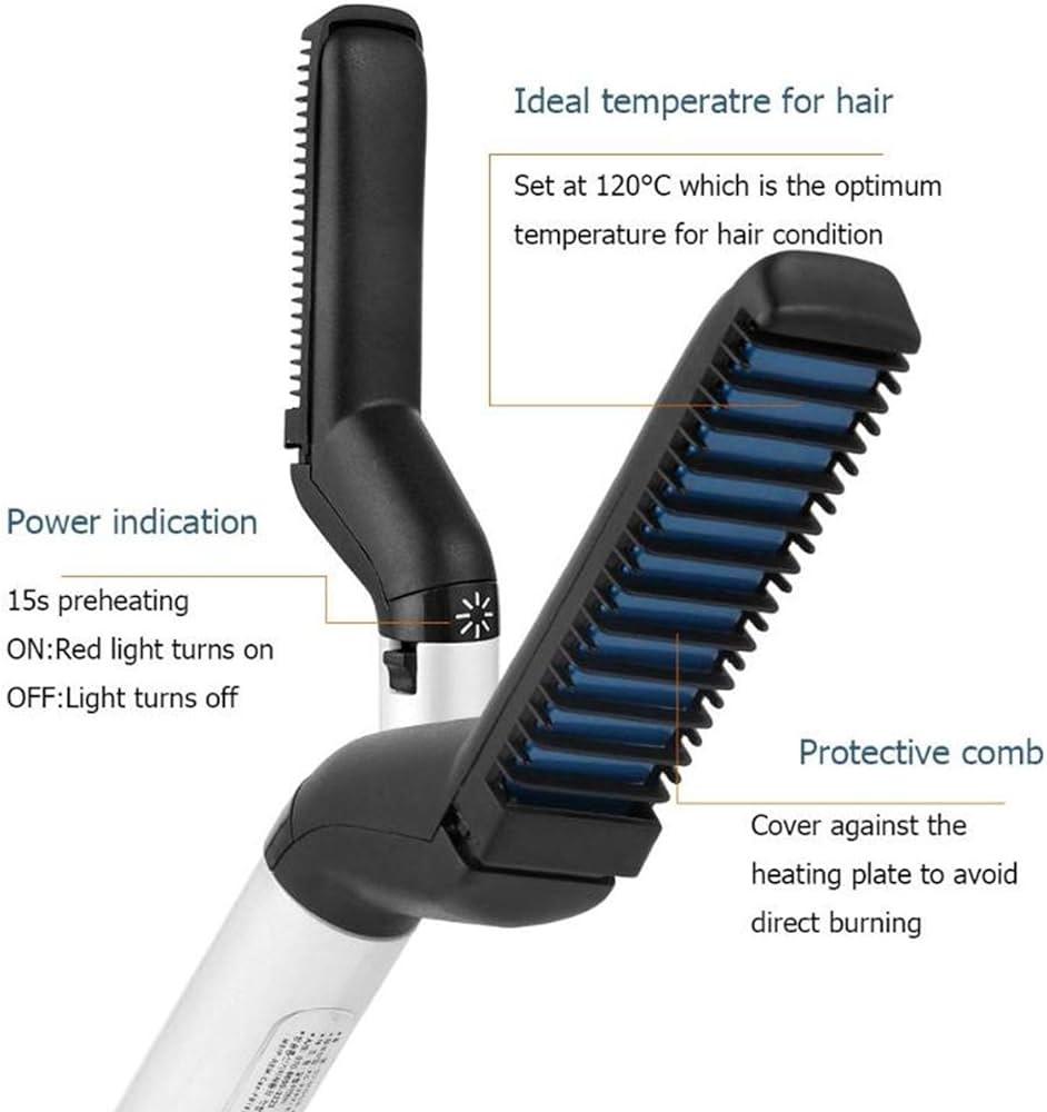 Hair Straightener | Heated Brush - 961stores
