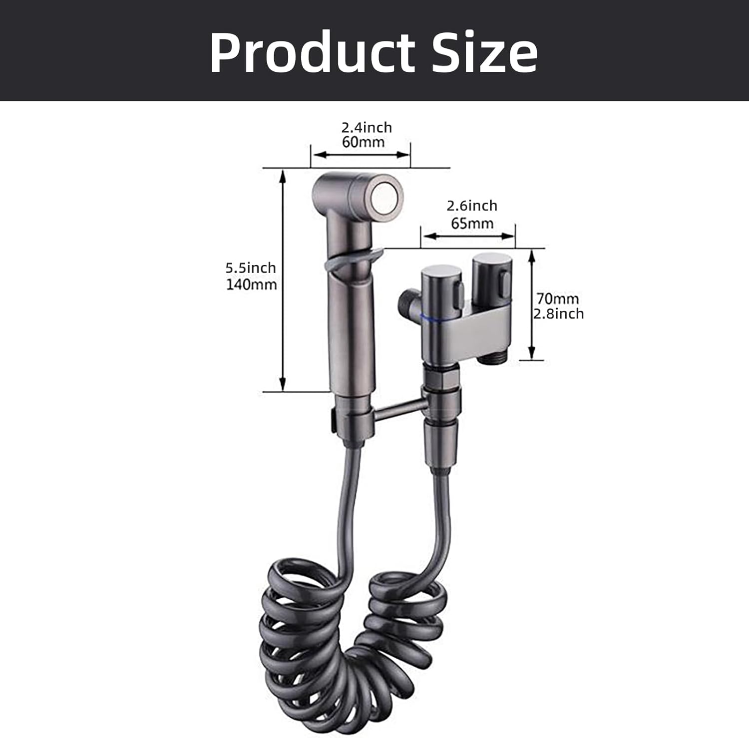 2-in-1 Shower Valve Sprayer