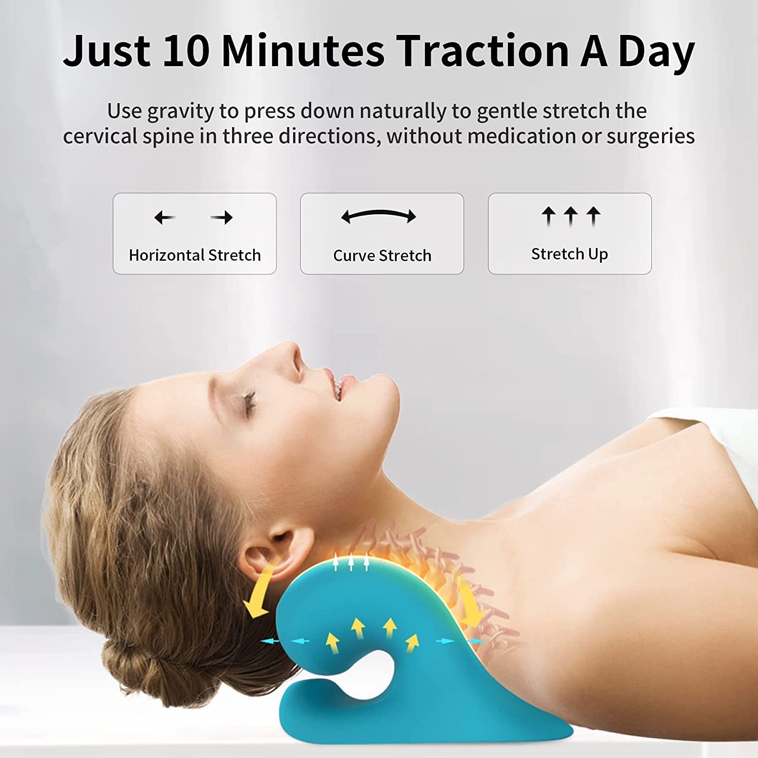 Cervical Traction Neck Pillow