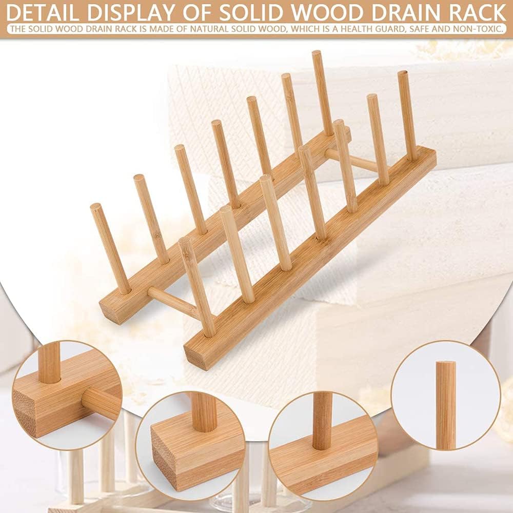 Bamboo Plate Holder