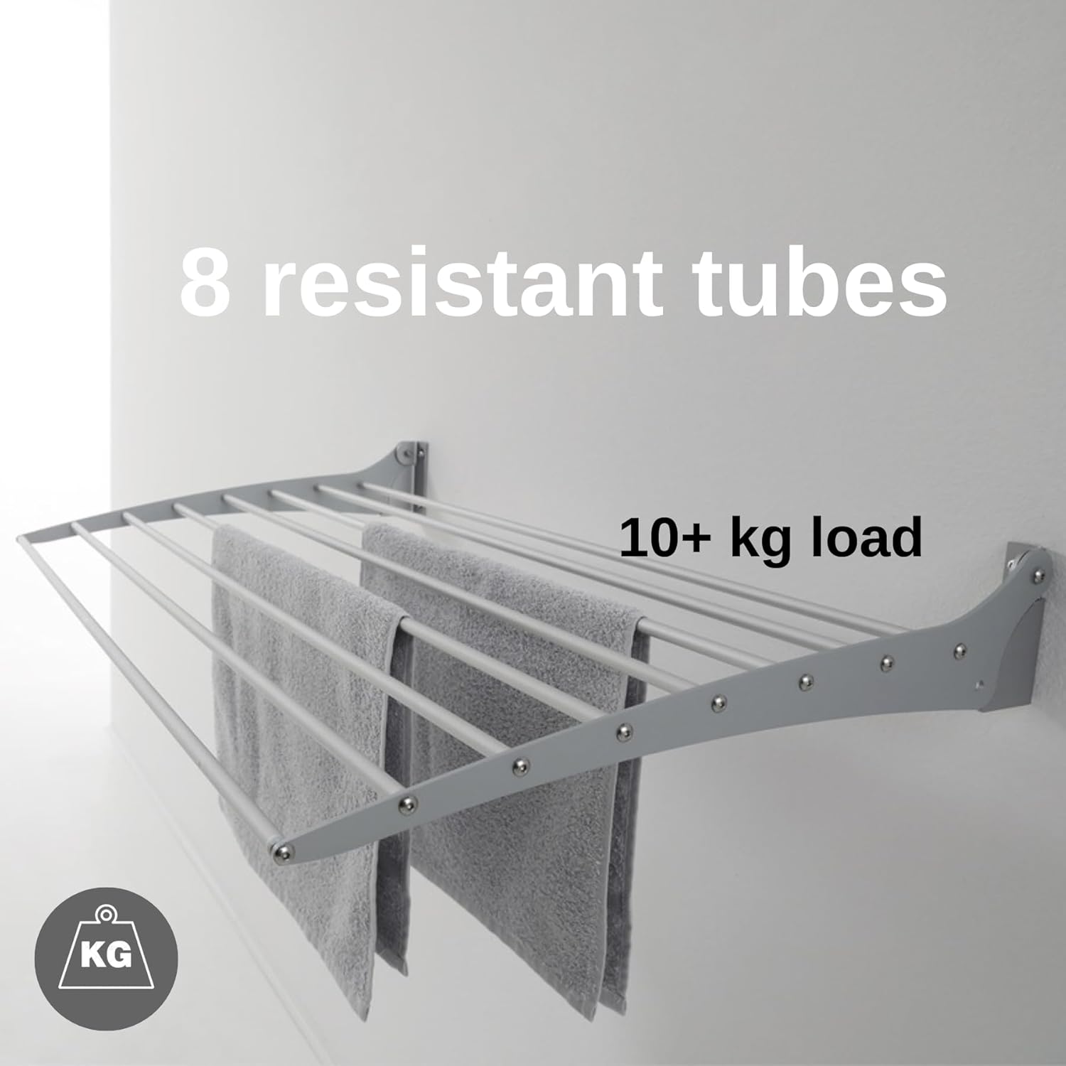 Retractable Wall Mounted Drying Rack