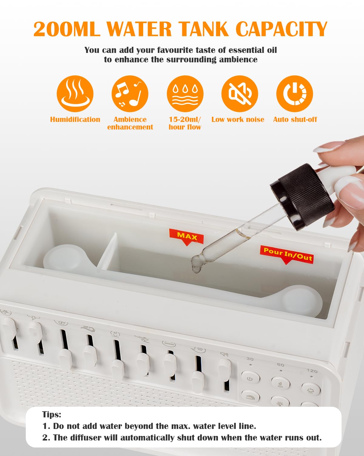 3 in 1 Bluetooth Speaker Humidifier Light