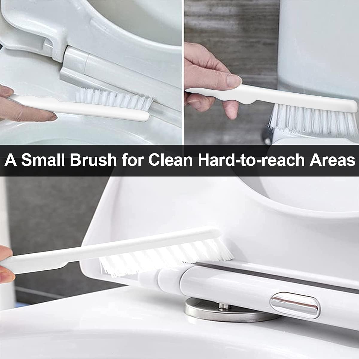 2 in 1 Toilet Brush Set