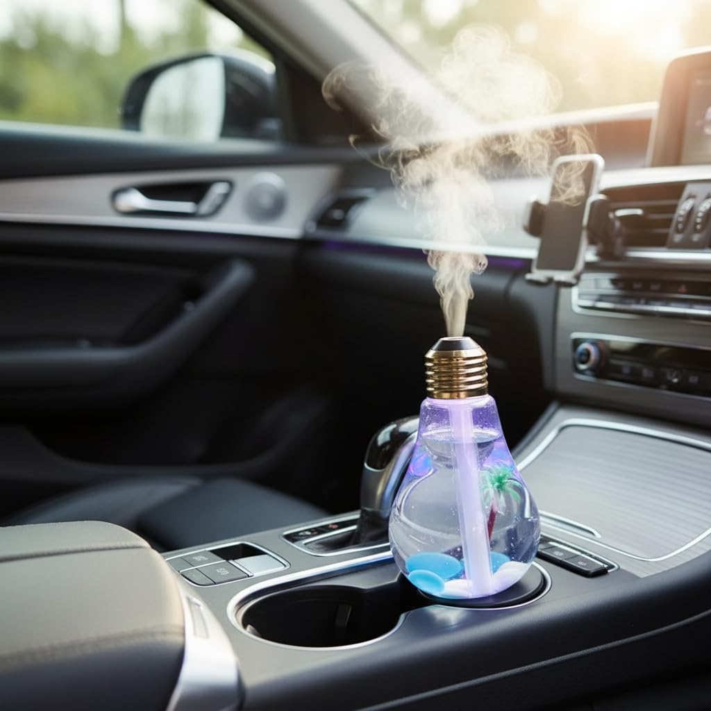 LED Light Bulb Humidifier