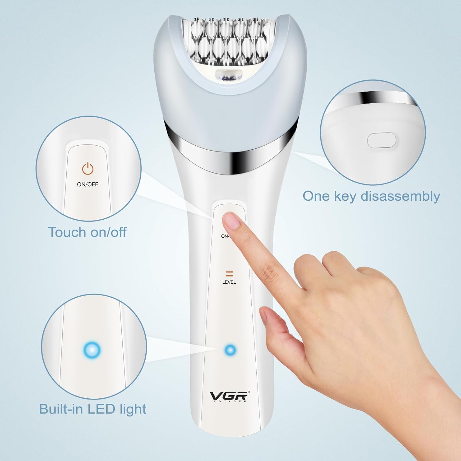 VGR V-703 Professional 5-in-1 Women Grooming