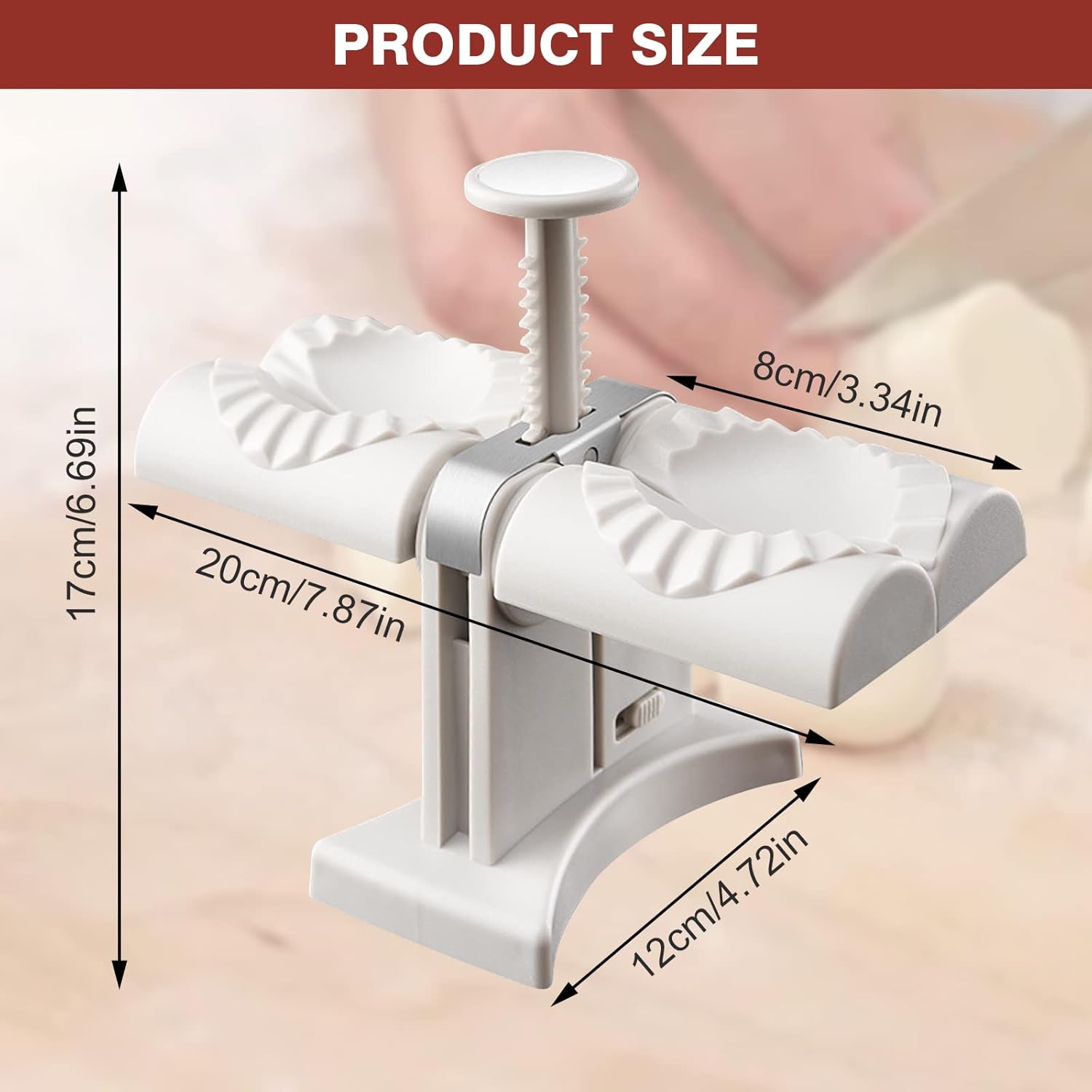 Double-Headed Dumpling Maker