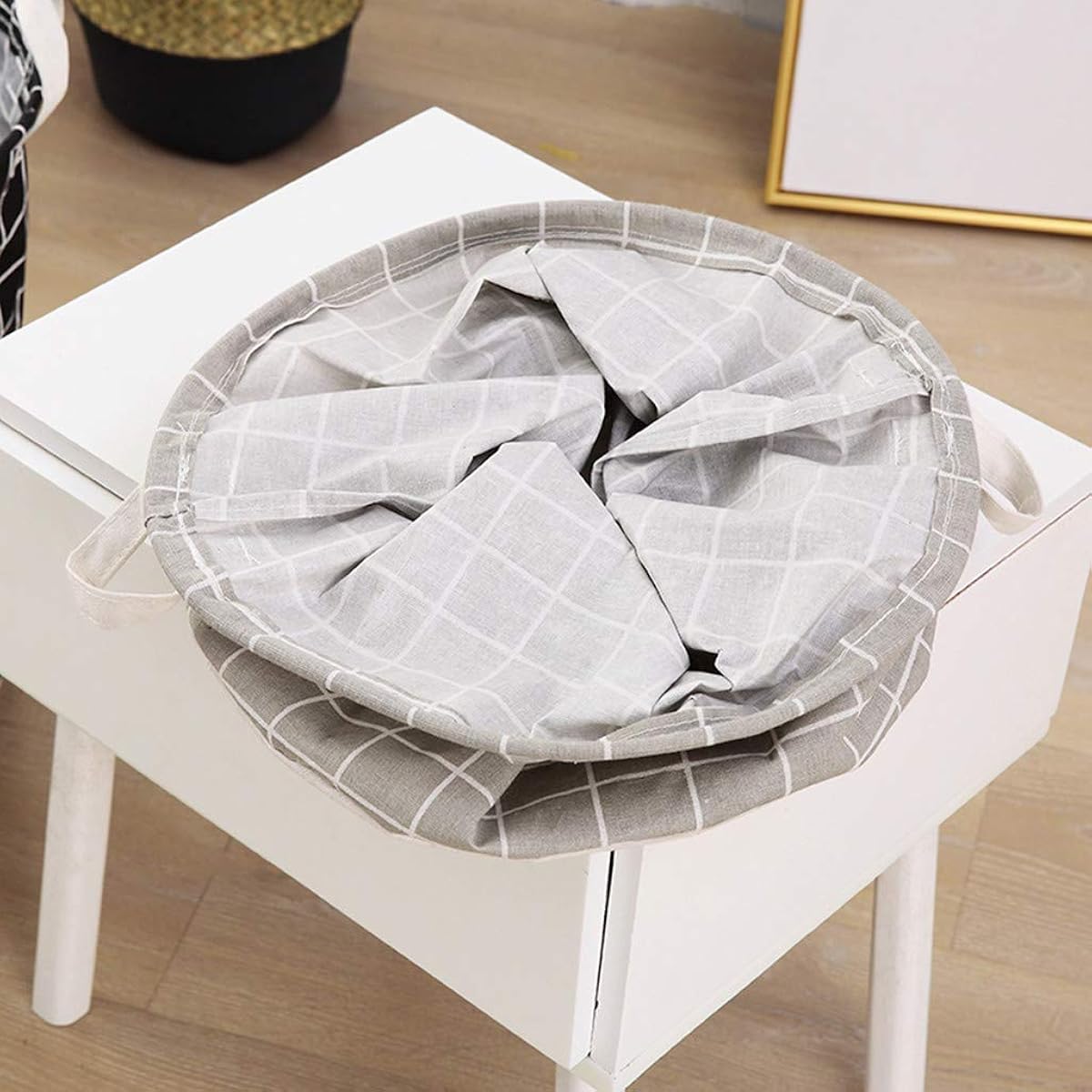 Round Foldable Storage Basket