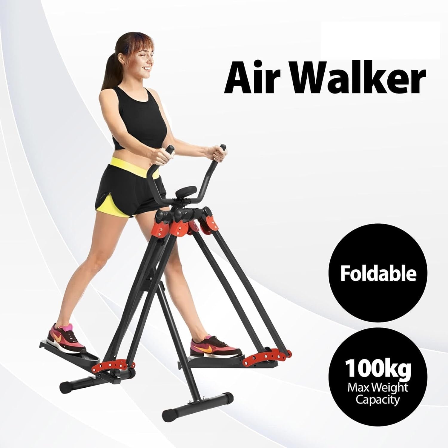Foldable Air Walker Exercise Machine
