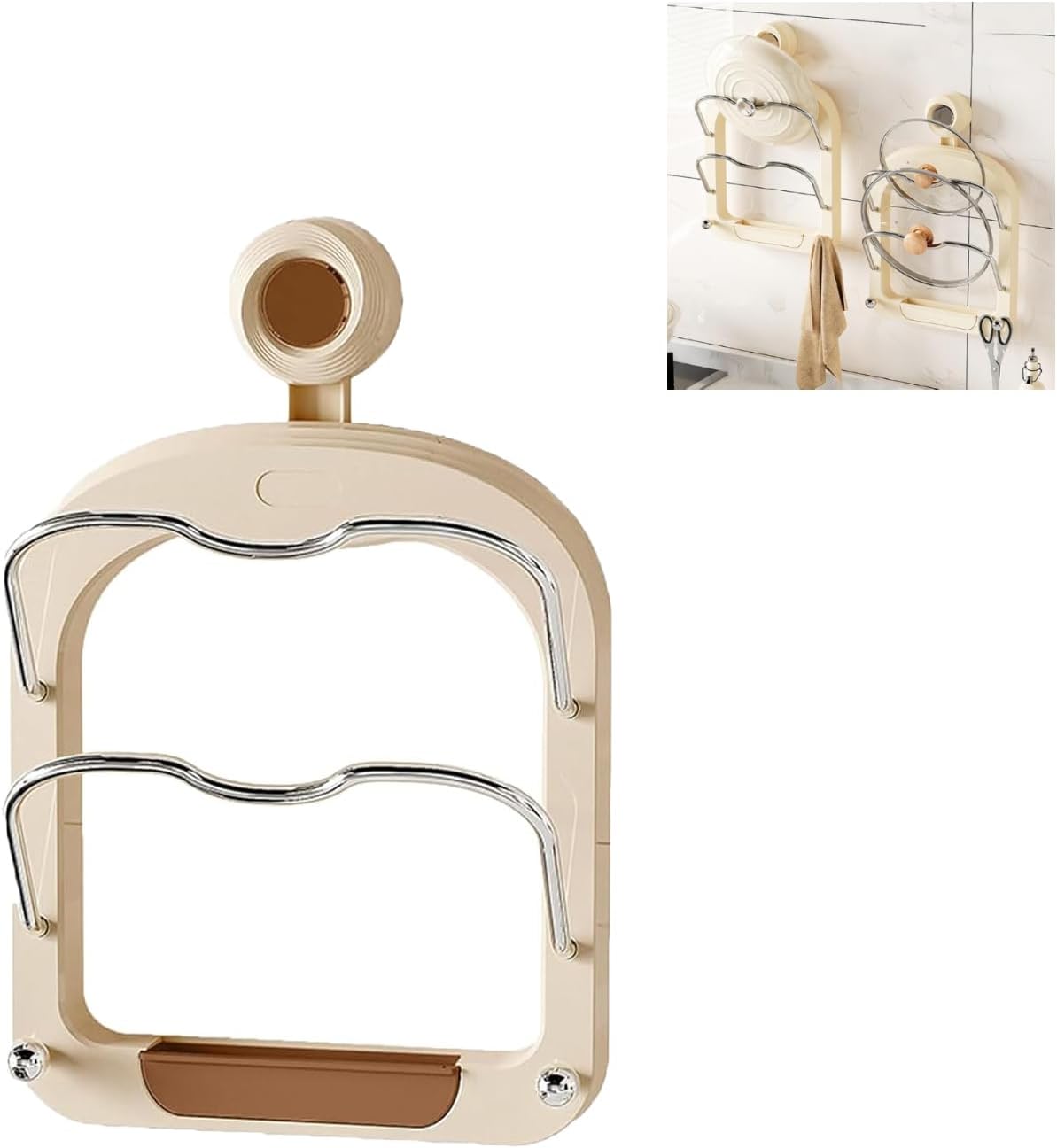 Suction Pot Lid Holder