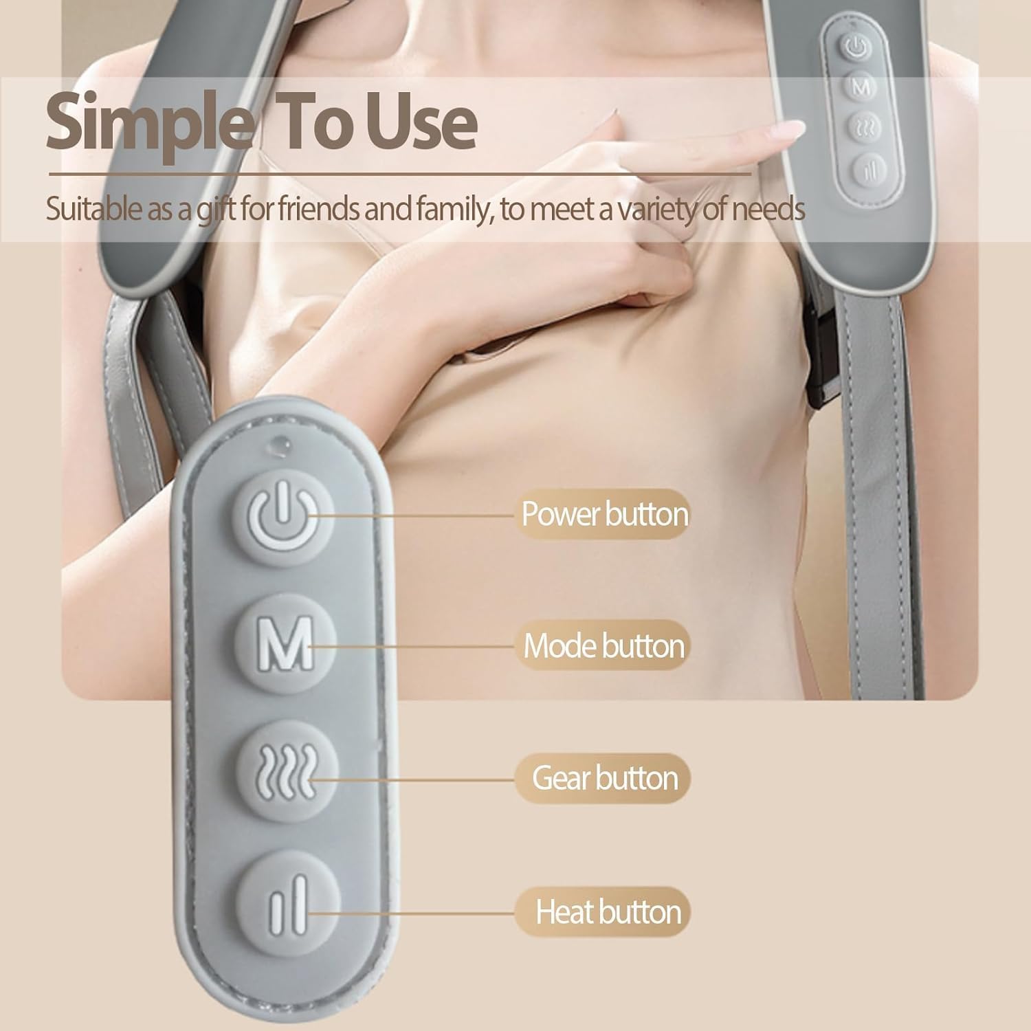 Neck and Shoulder Heat Massager