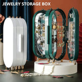 Foldable Mirror Jewelry Organizer