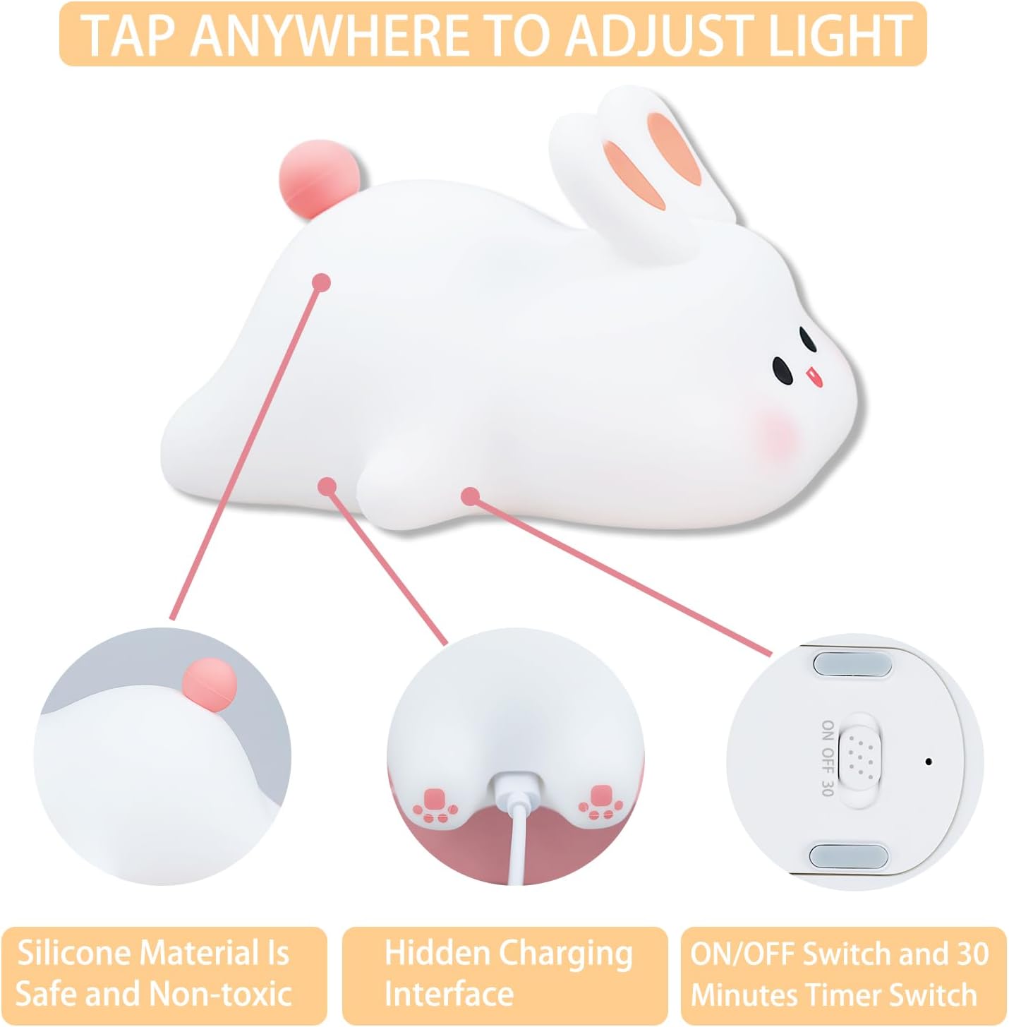 Squishy Night Lamps