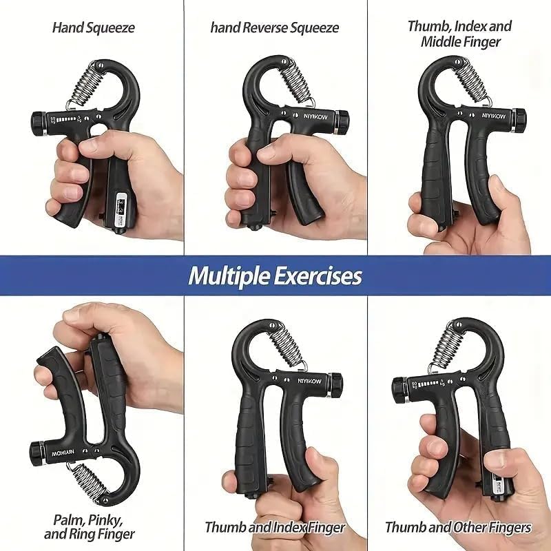 5-in-1 Forearm Grip Exercise Kit