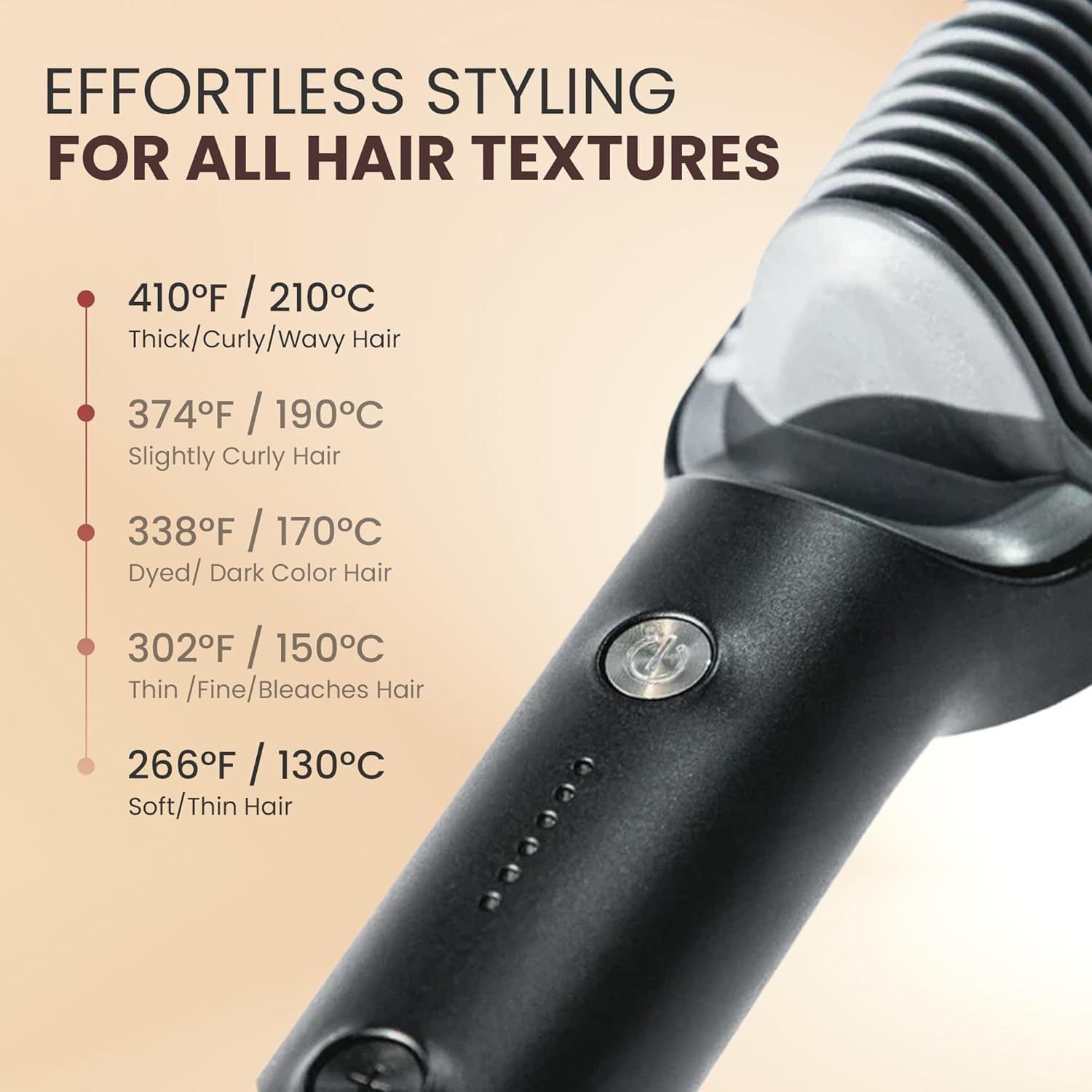 2-in-1 Hair Straightening Comb