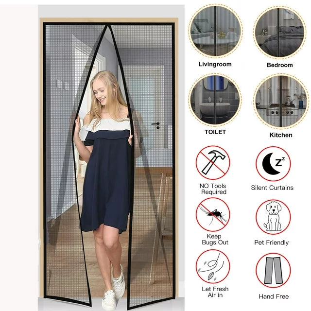 Magnetic Mosquito Door Net