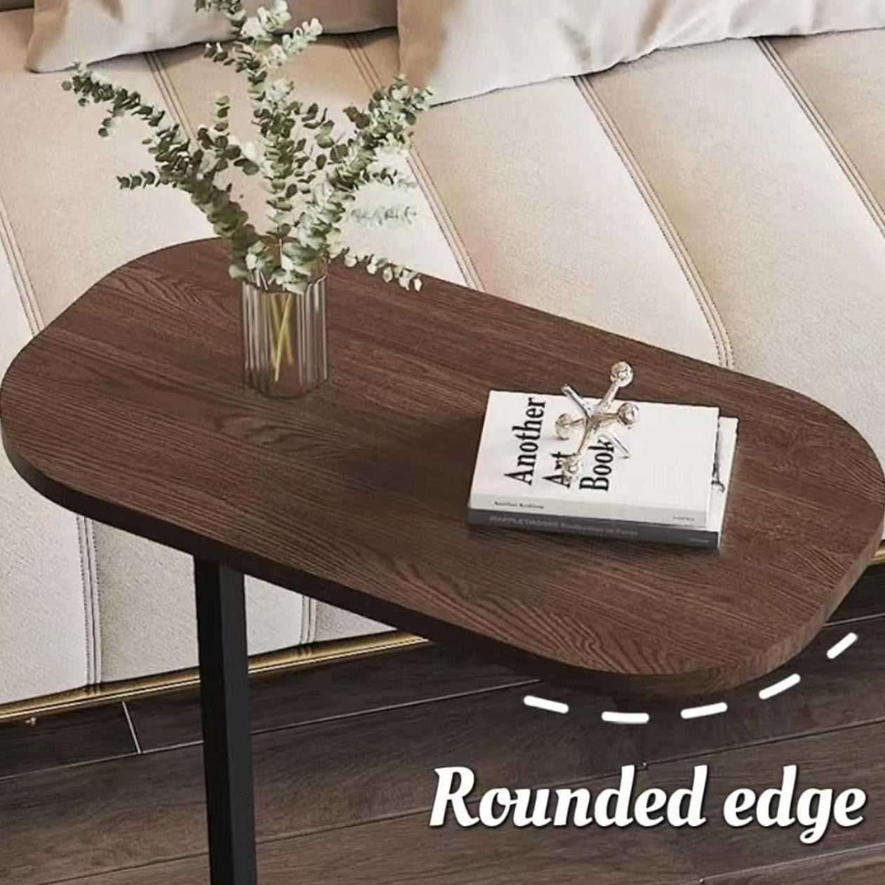 C-Shaped Side Table
