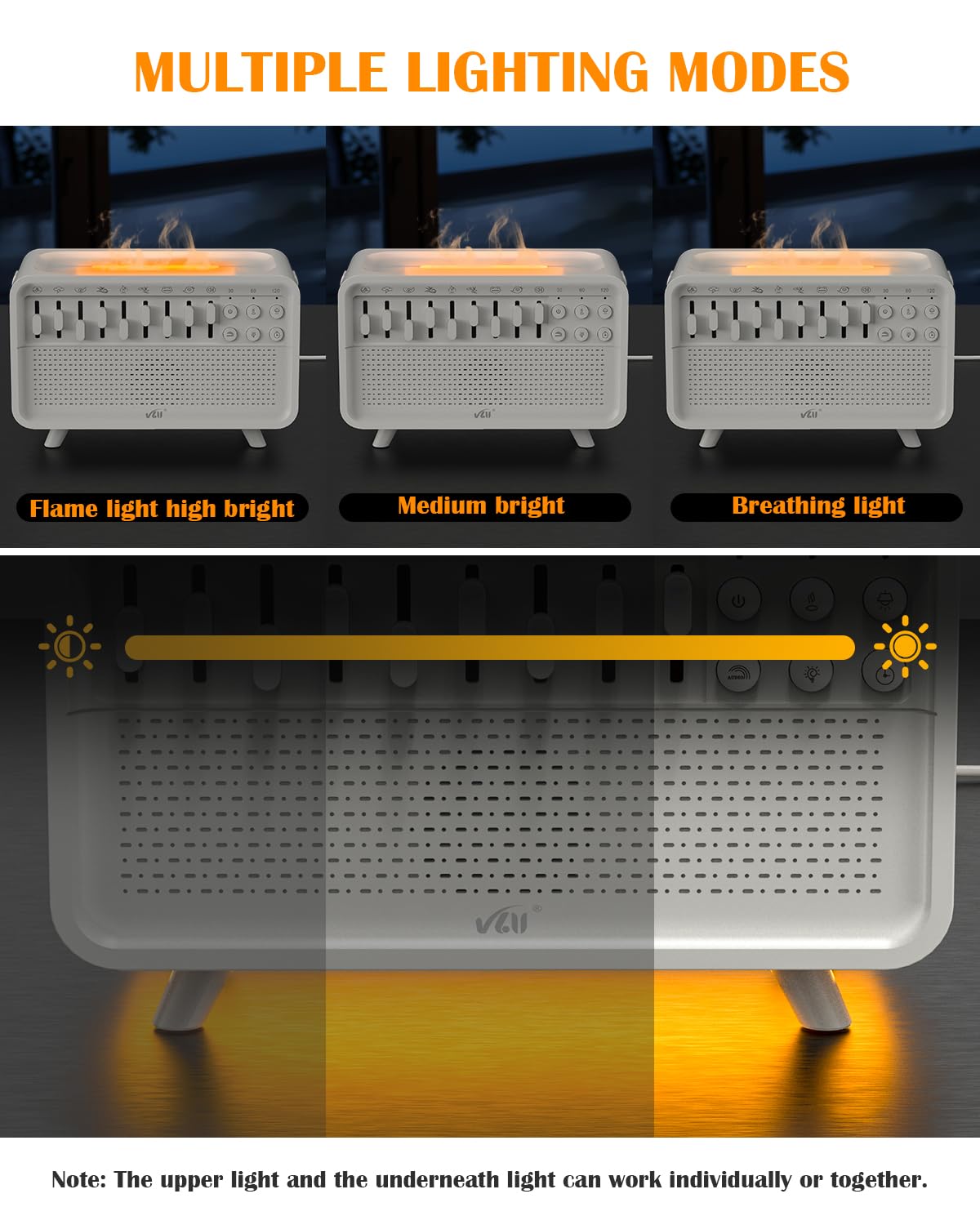 3 in 1 Bluetooth Speaker Humidifier Light