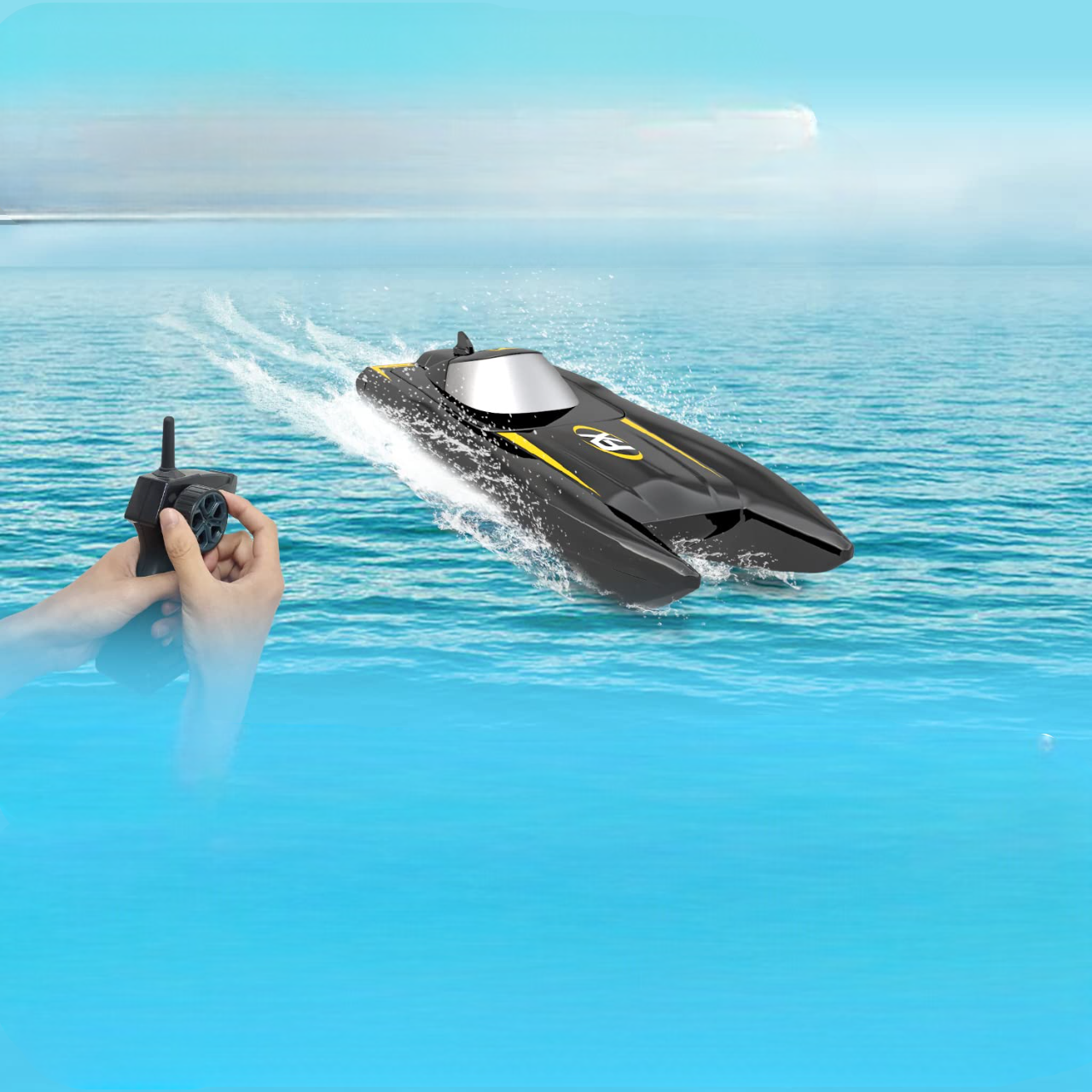 H118 Mini Turbo RC Boat