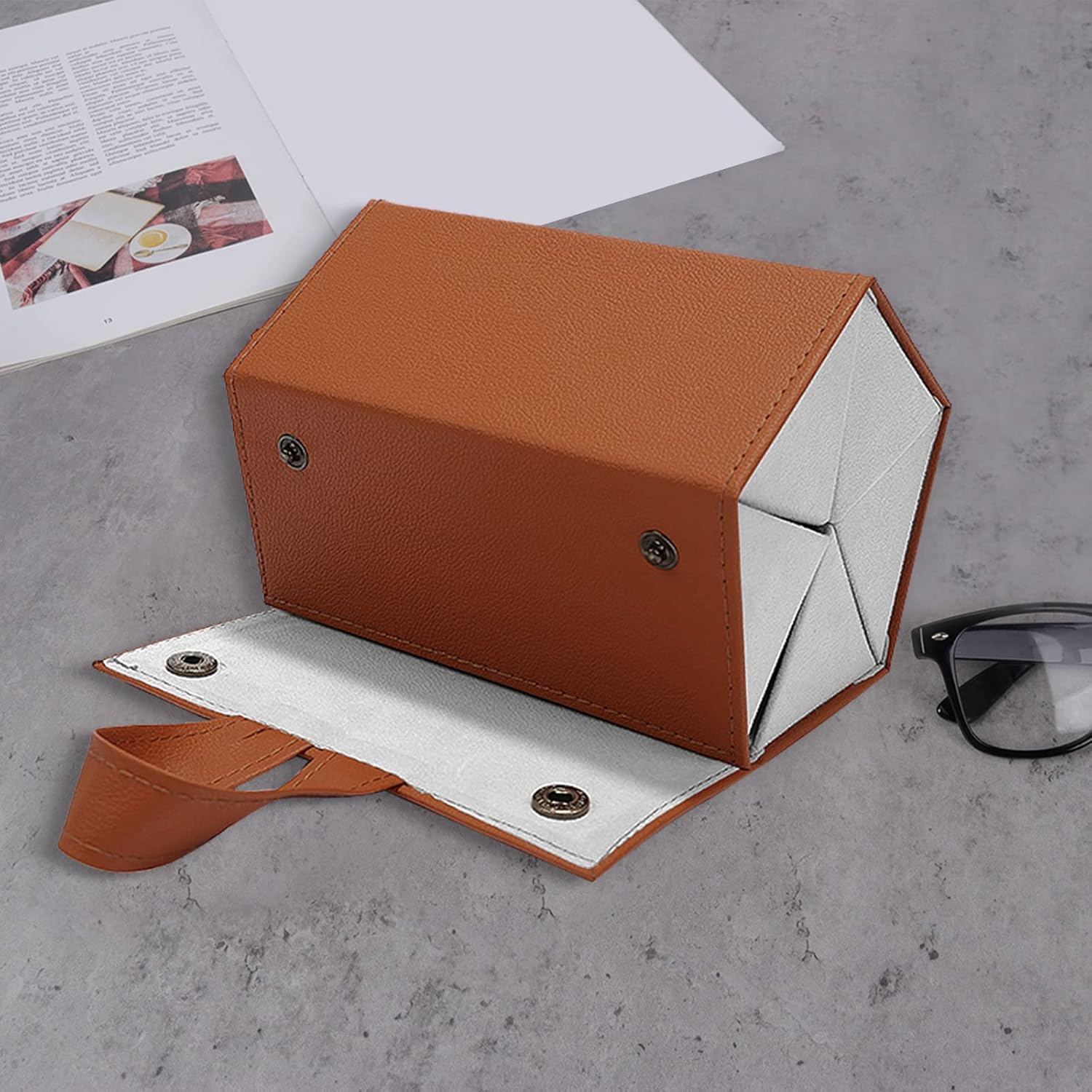 Foldable Mounted Sunglasses Organizer