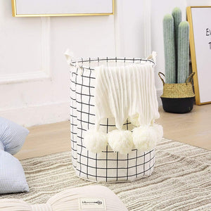 Round Foldable Storage Basket