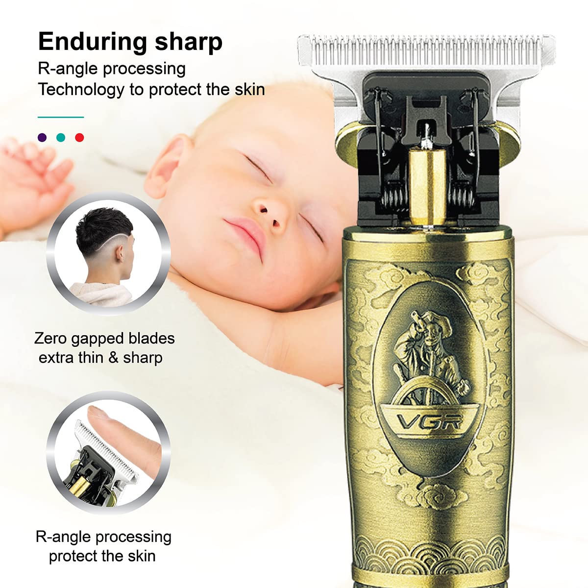 VGR Hair Clipper and Trimmer