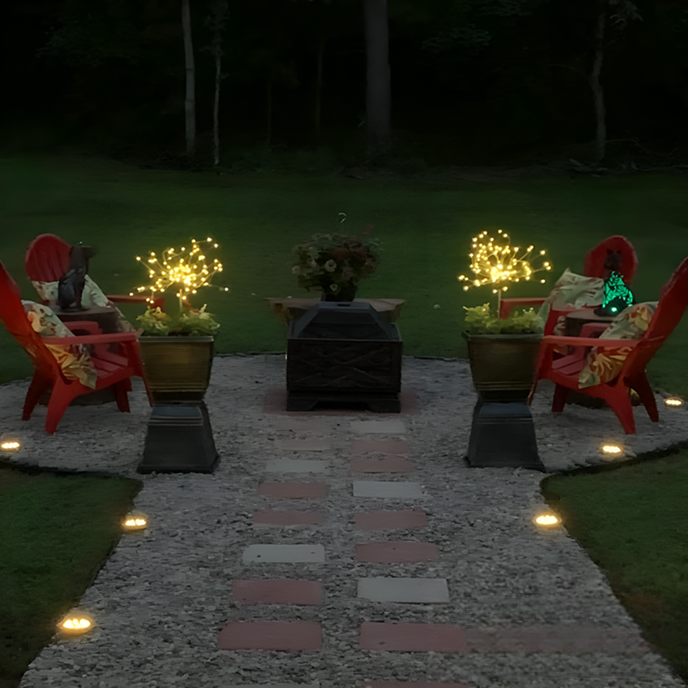 Solar Firework Light