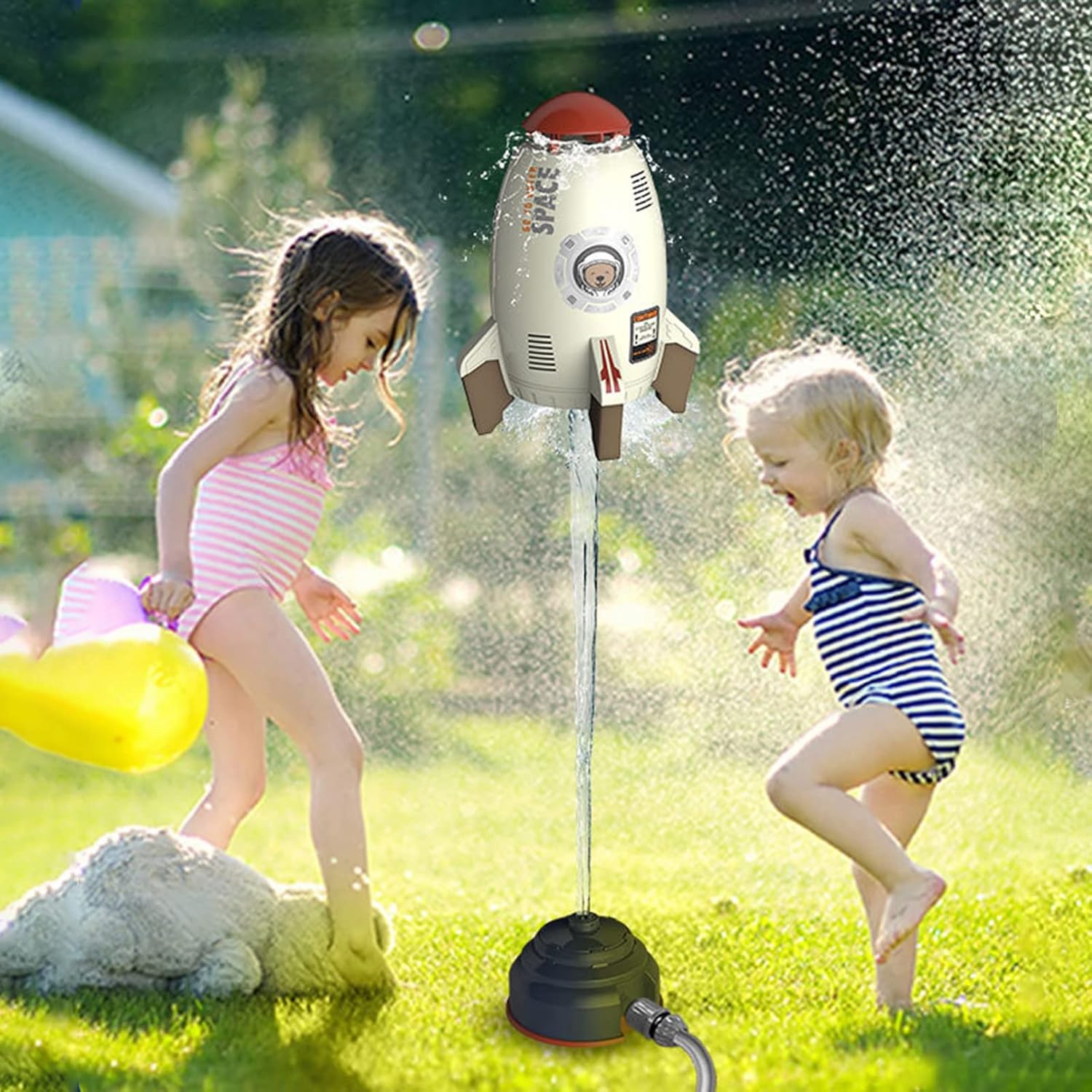Rocket Water Sprinkler + 3M Hose