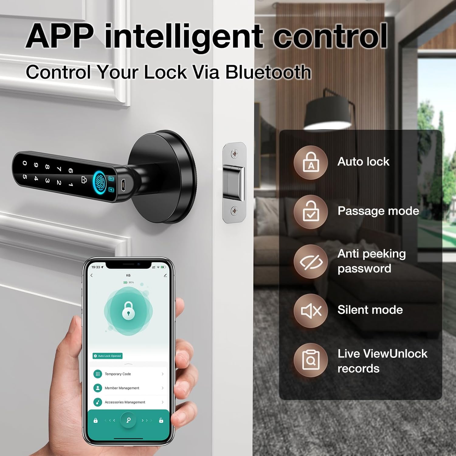 Smart Fingerprint Door Lock
