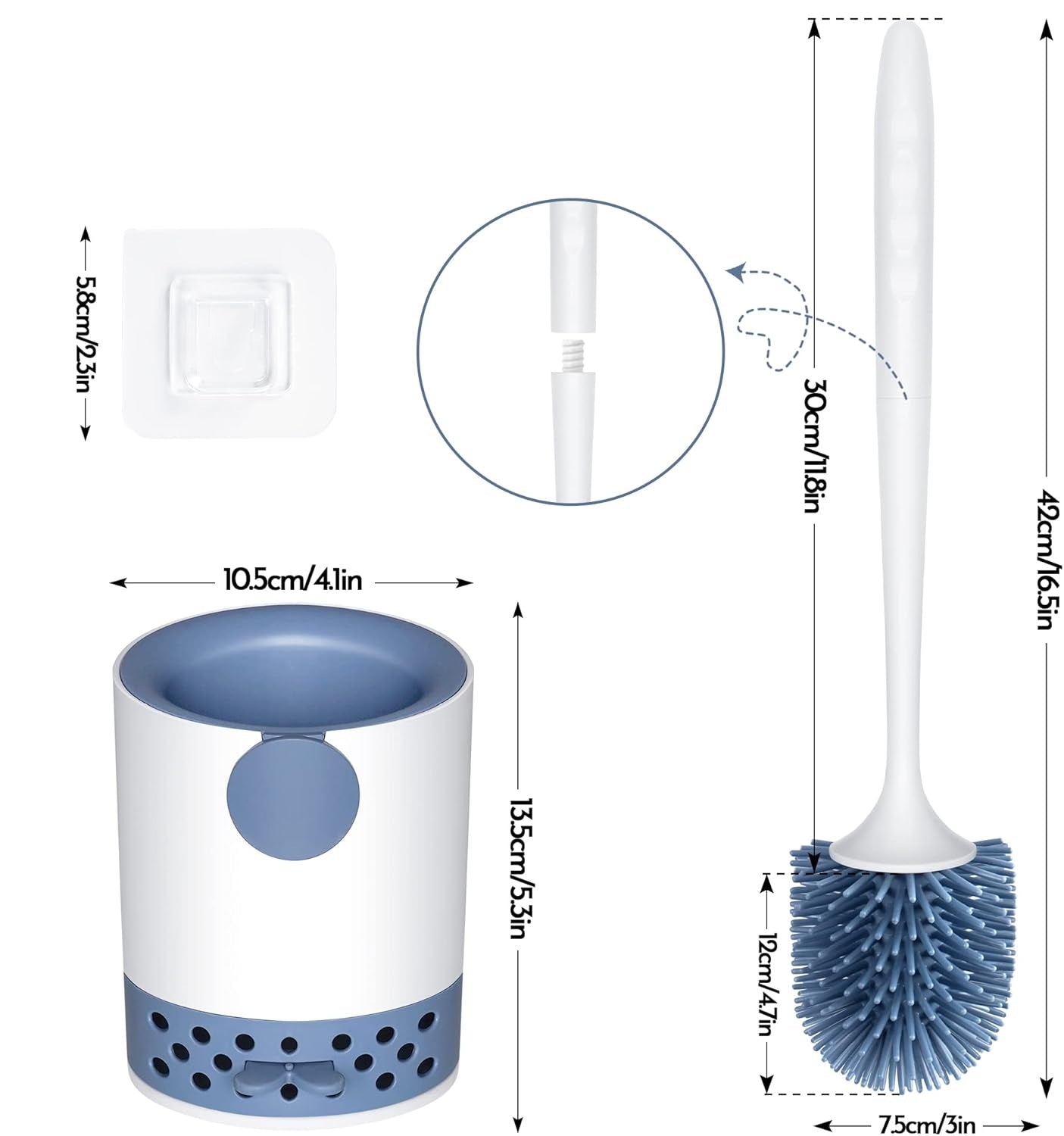 Modern Toilet Brush