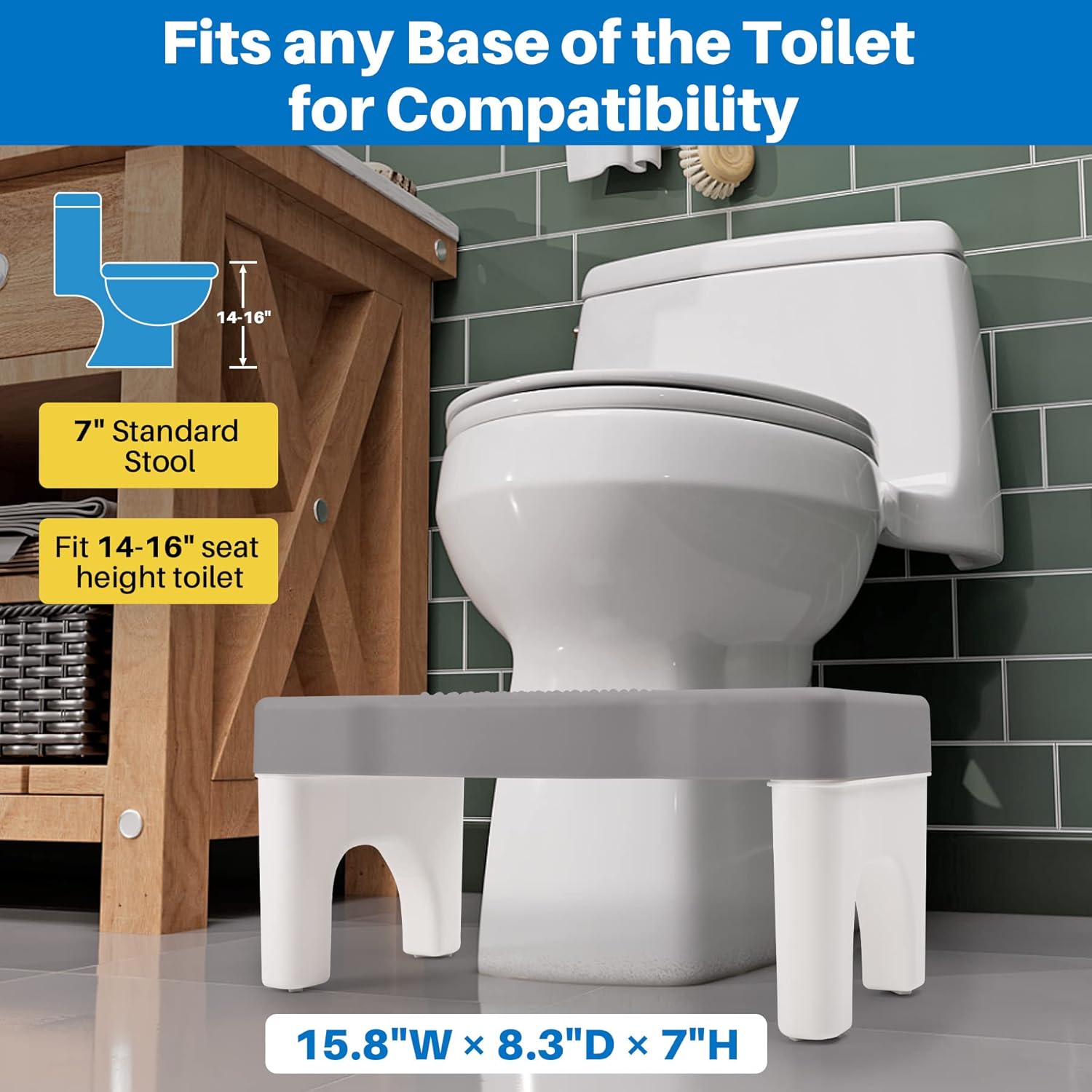 Bathroom Foot Rest