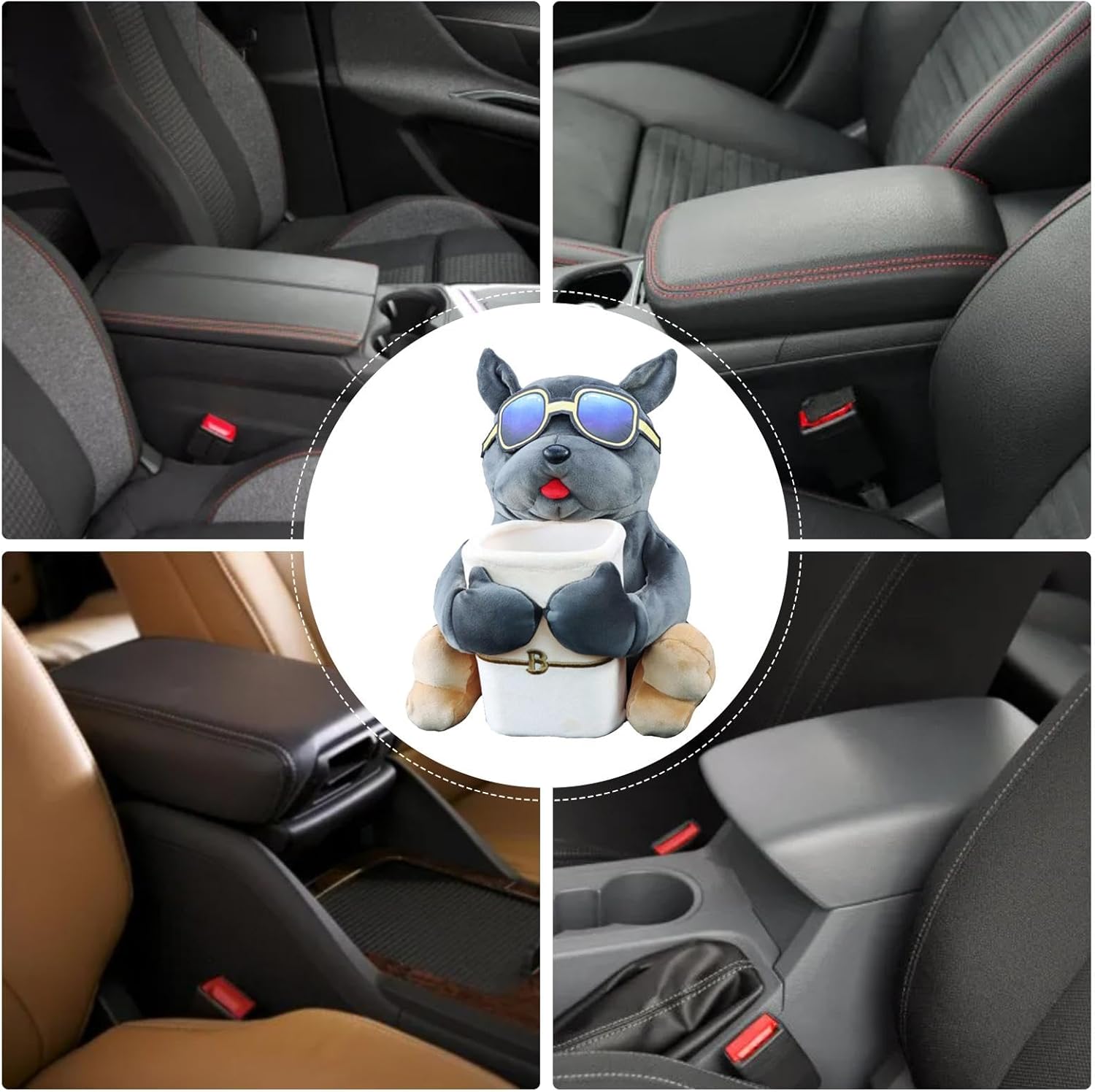 2-in-1 Plush Tissue Storage Box