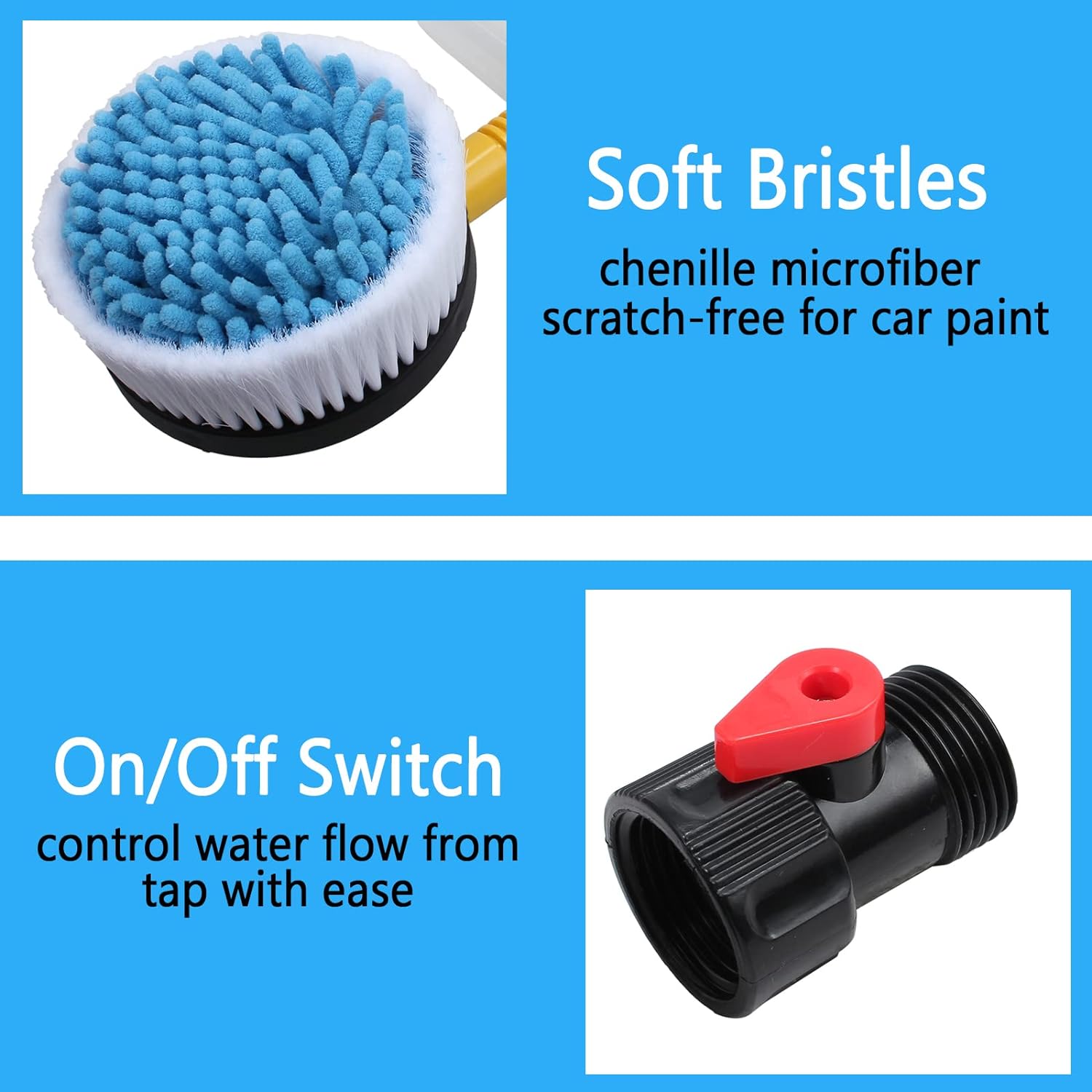 Car Wash Rotating Brush Kit